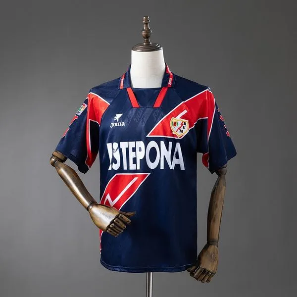 Camiseta de fútbol Rayo Vallecano 1995/96 VISITANTE MANGA CORTA VERSION FAN